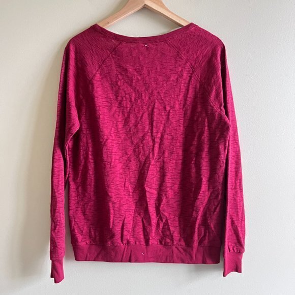 Disney Parks Womens Size M Sweatshirt Top Red Mickey‎ Sequin Zebra Animal Print - Picture 4 of 4